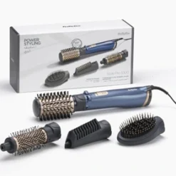 سشوار برس دار چرخشی بابیلیس (Babyliss) مدل Style Pro 965 بابیلیس رنگ آبی