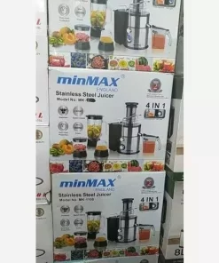 آبمیوه گیری چهار کاره مینمکس انگلستان مدل MK-1180