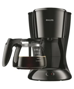 قهوه‌ساز فیلیپس مدل HD7432، ظرفیت دم‌آوری هفت فنجان با فیلتر قابل تعویض، دارای تعیین شدت عطر قهوه