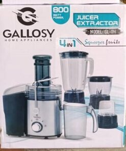 آبمیوه گیر 4 کاره گالوسی (Gallosy) مدل GL-114