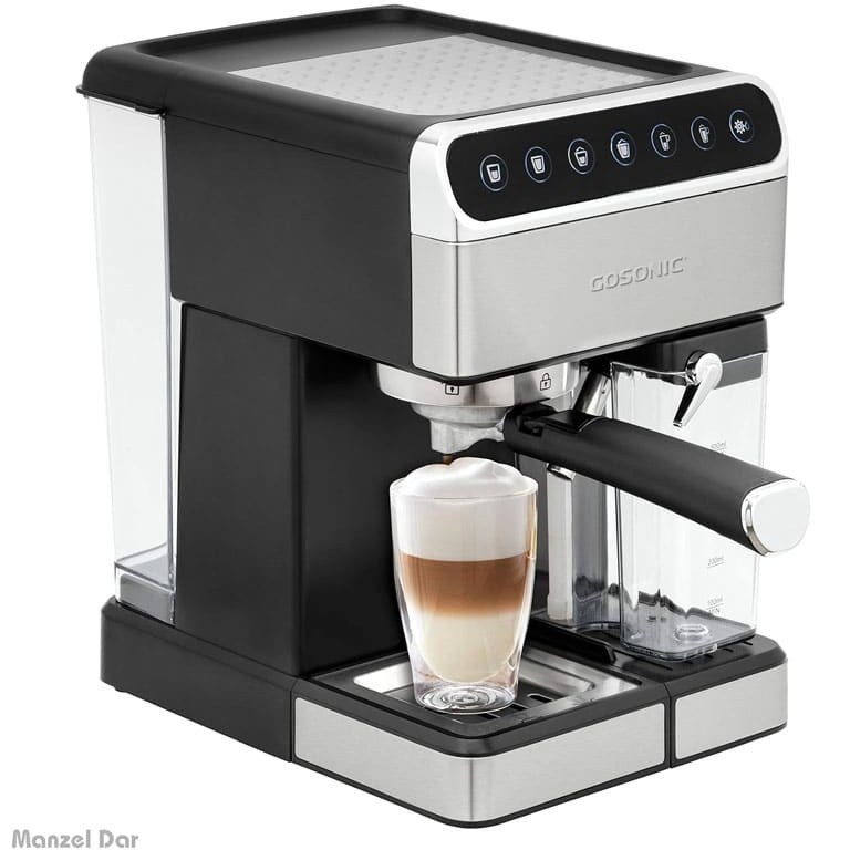 اسپرسو ساز گوسونیک مدل GEM873 ظرفیت ۱.۸ لیتر
