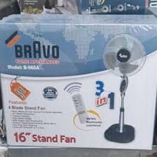 پنکه پایه دار استیل براوو مدل 910B